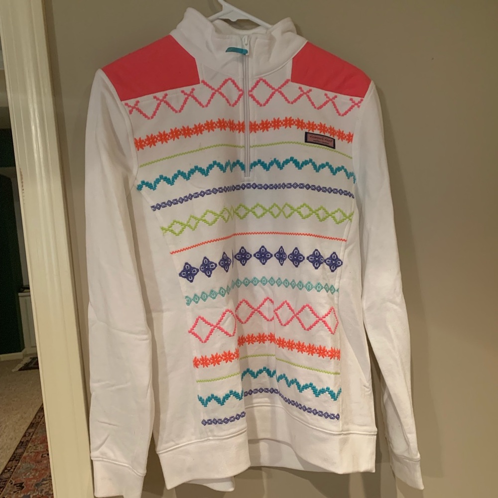 Vineyard vines shep pullover medium